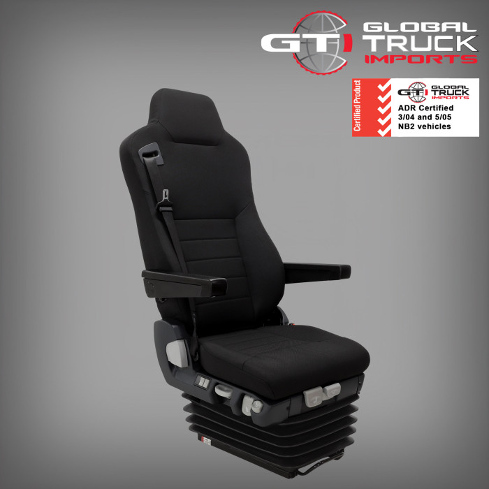 Platinum Air Ride Suspension Seat With Integrated Seat Belt And Arm Rests