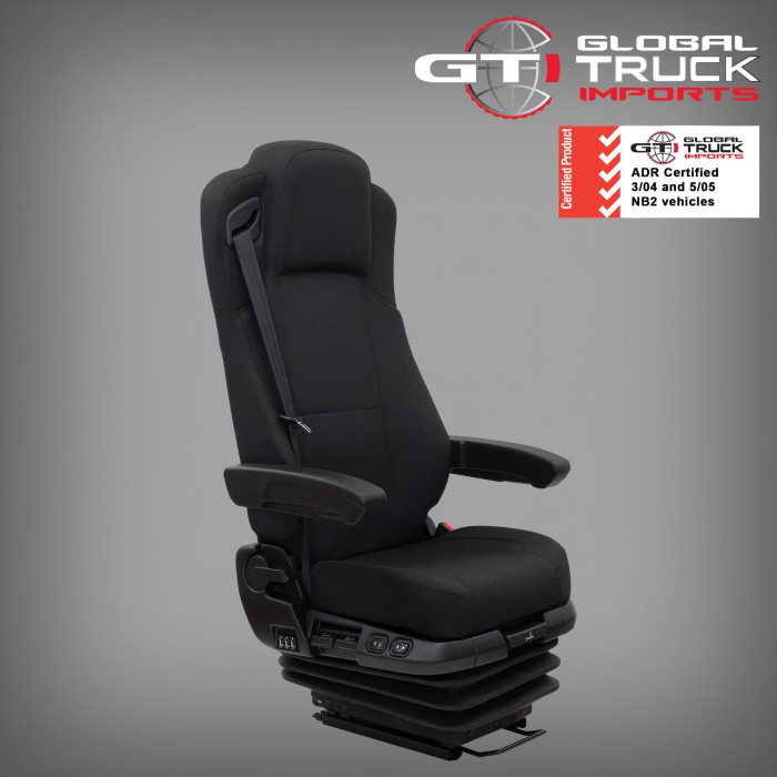 Titan Elite truck seat with adjustable air suspension for a smoother and more comfortable drive.