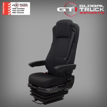 Upgrade your driving experience with the Titan Elite air ride seats designed for commercial trucks.