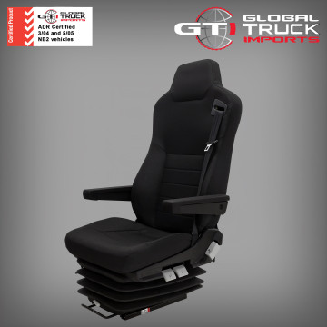 Premium Passenger Dual-Steer Air Seat With Seat Belt And Armrests