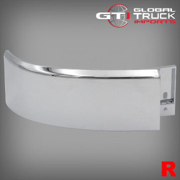 Chrome Lower Grille Extension R/H - Isuzu FX FY Parts 2008 On
