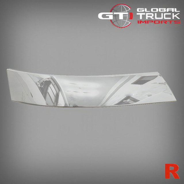 Chrome Front Panel Garnish R/H - Hino Dutro 300 Series XZU3 XKU4 XZU4 2003 to 2011