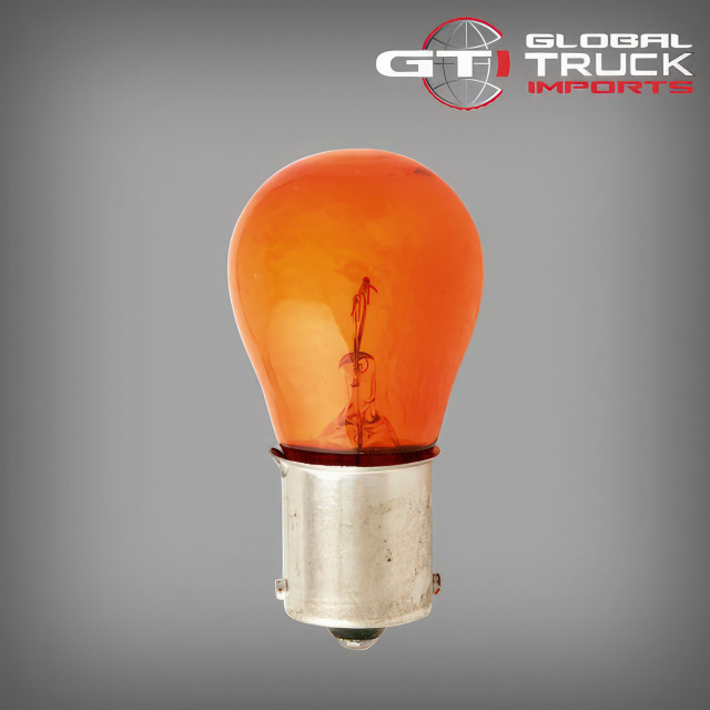 Amber Indicator Bulb - BA15s S-25mm 24V 21W