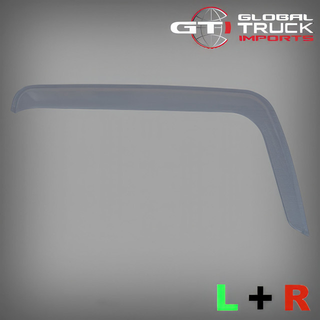 Door Weather Shield Set Tinted - Hino Pro 500 700 Series 2003 On