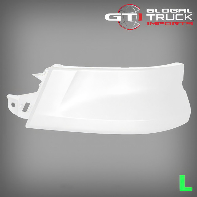 Bumper Bar Corner Garnish White L/H - Hino 500 Series FM1A GH1A 2017 On