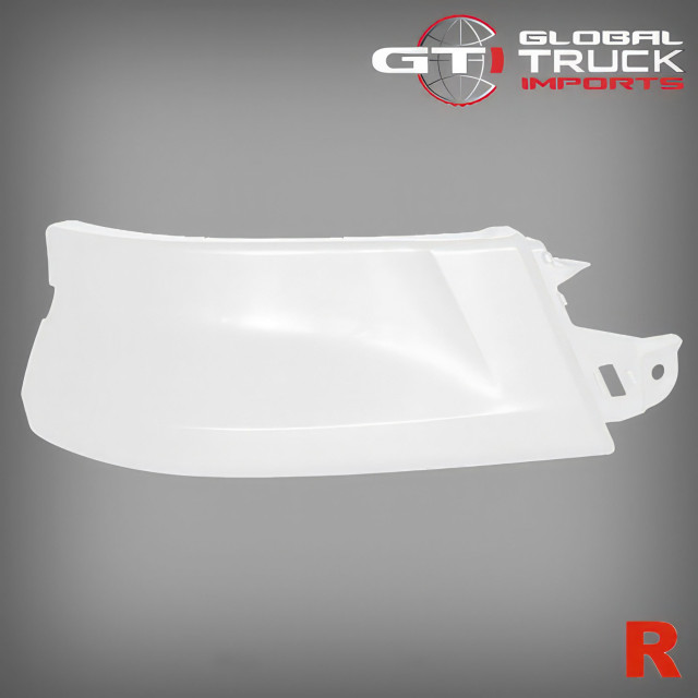 Bumper Bar Corner Garnish White R/H - Hino 500 Series FM1A GH1A 2017 On