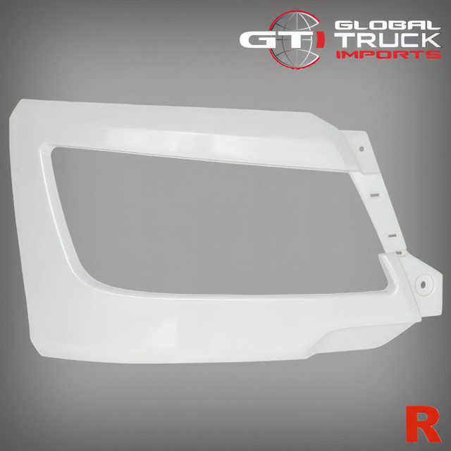 Bumper Bar Corner White R/H - Hino 500 Series FC 2018 On