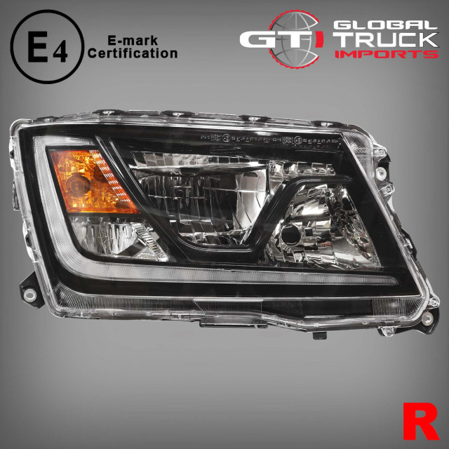 Aftermarket Hino headlight L/H. Shop our range of OEM replacement Hino parts.