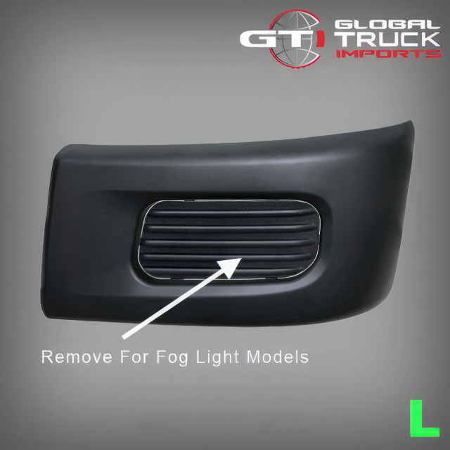 Bumper Bar Corner L/H - Mitsubishi Canter FEA 2011 to 2023