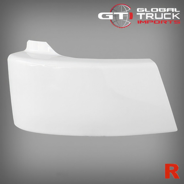 Bumper Bar Corner White R/H - Mitsubishi Fighter FM FN 2008 On