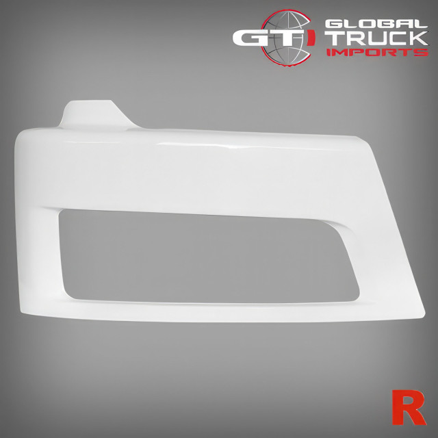 Bumper Bar Corner White R/H - Mitsubishi Fighter FM FN Late 2010 On