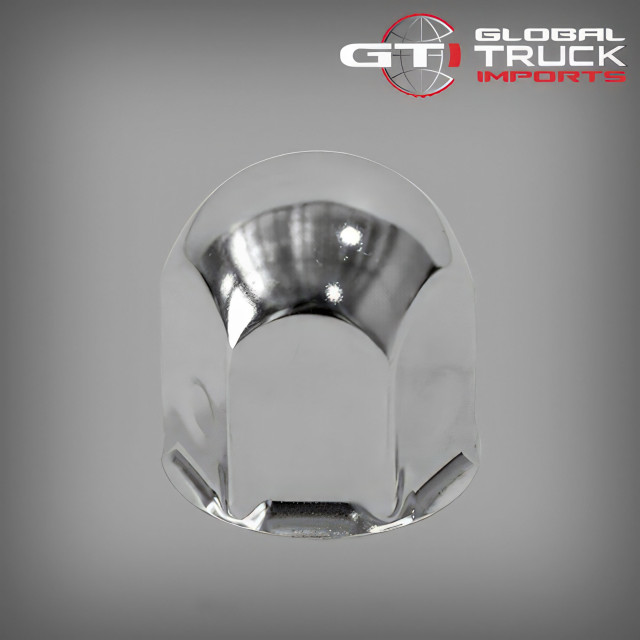 Stainless Steel Front Wheel Nut Cover 41mm - Hino, Mitsubishi Fuso, Isuzu
