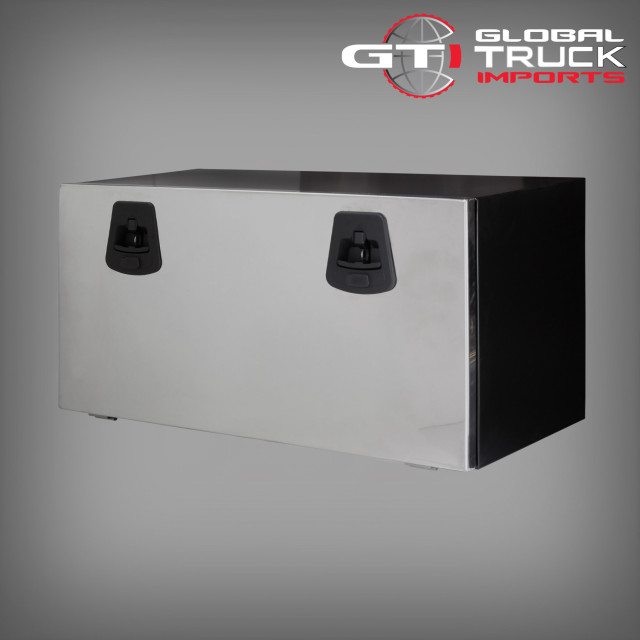 Steel Truck Tool Box With Stainless Lid - 900mm x 450mm x 450mm