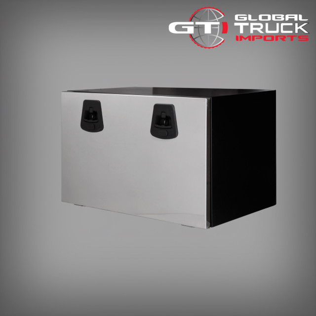 Steel Truck Tool Box With Stainless Steel Lid - 800mm x 500mm x 500mm