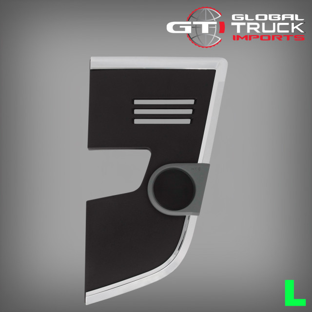 Front Panel Lower Garnish with Bezel and Chrome Trim L/H - Volvo FH 2008 to 2012