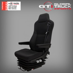 Premium Passenger Dual-Steer Air Seat With Seat Belt And Armrests