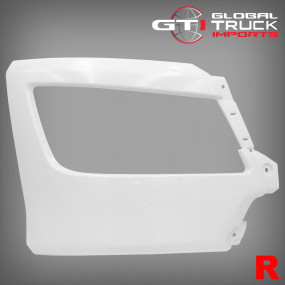 Bumper Bar Corner White R/H - Hino 500 Series FD FE 2018 On
