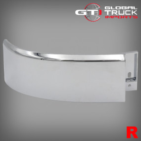 Chrome Lower Grille Extension R/H - Isuzu FX FY Parts 2008 On