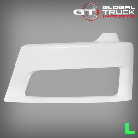 Bumper Bar Corner White L/H - Mitsubishi Fighter FM FN Late 2010 On