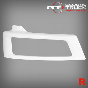 Bumper Bar Corner White R/H - Mitsubishi Fighter FK Late 2010 On