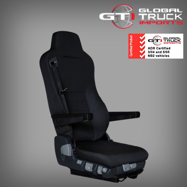 Platinum Air Ride Suspension Seat With Integrated Pretensioner Seat Belt And Arm Rests