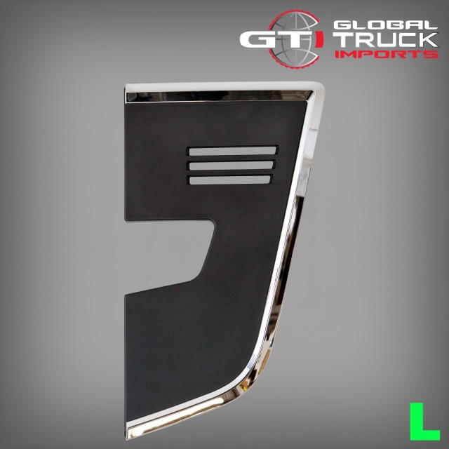 Front Panel Lower Garnish with Bezel & Chrome Trim L/H - Volvo FH V3 2008 to 2012
