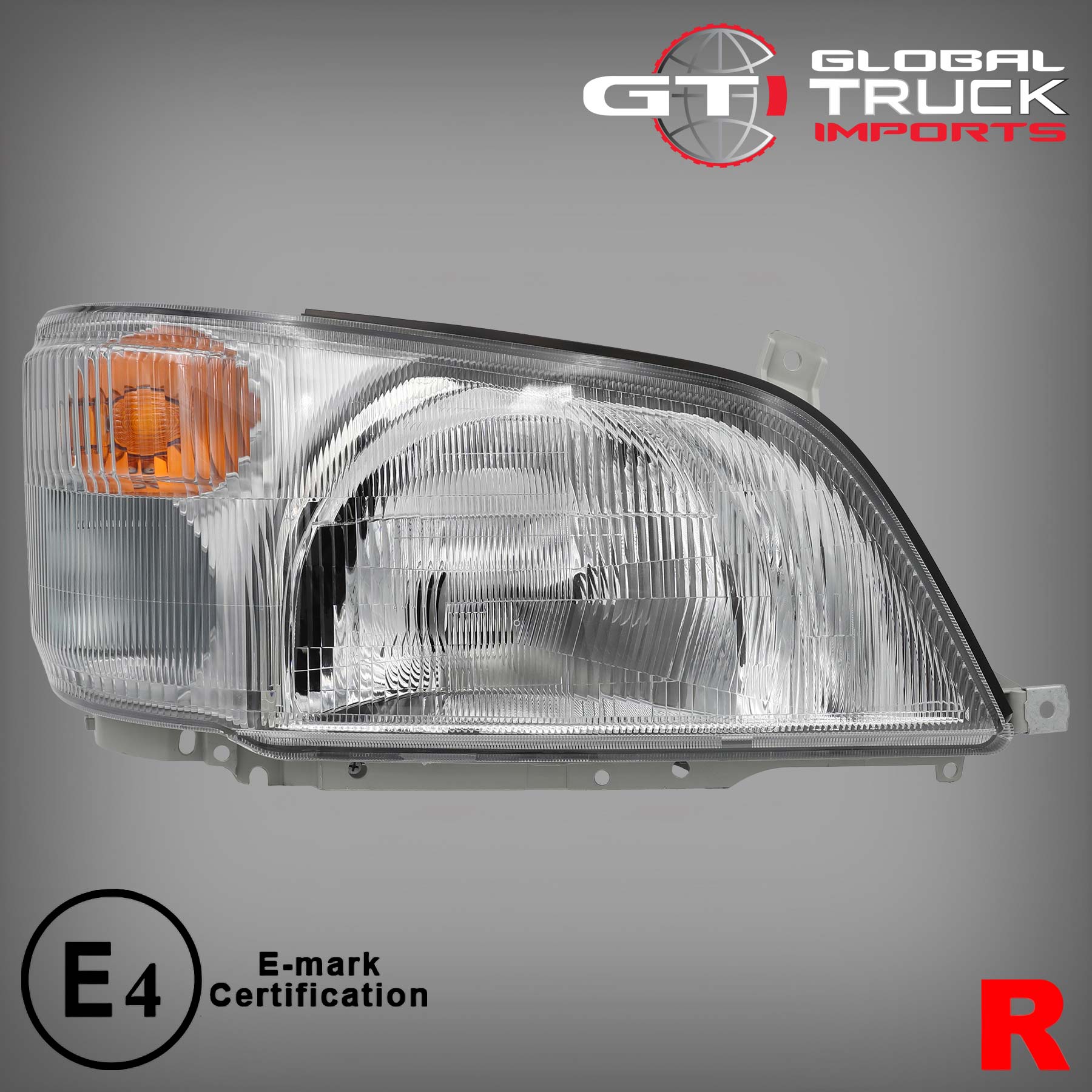 Headlight Head Lamp Electric Adjust R/H (ADR Compliant) - Hino 300