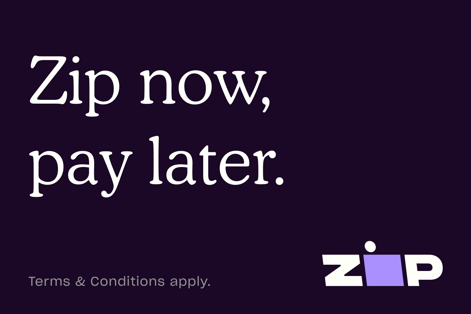 Zip Now Pay Later